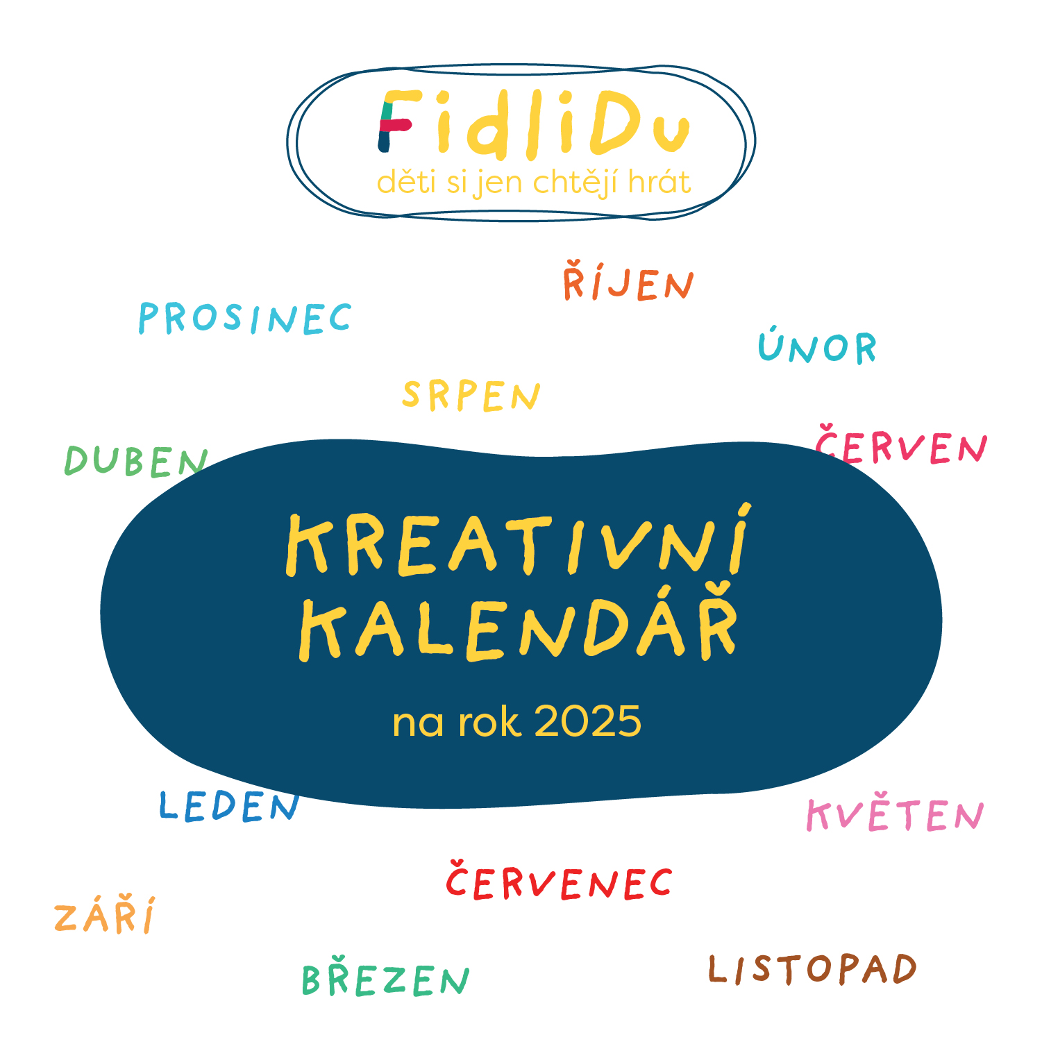 Kreativní kalendář na rok 2025