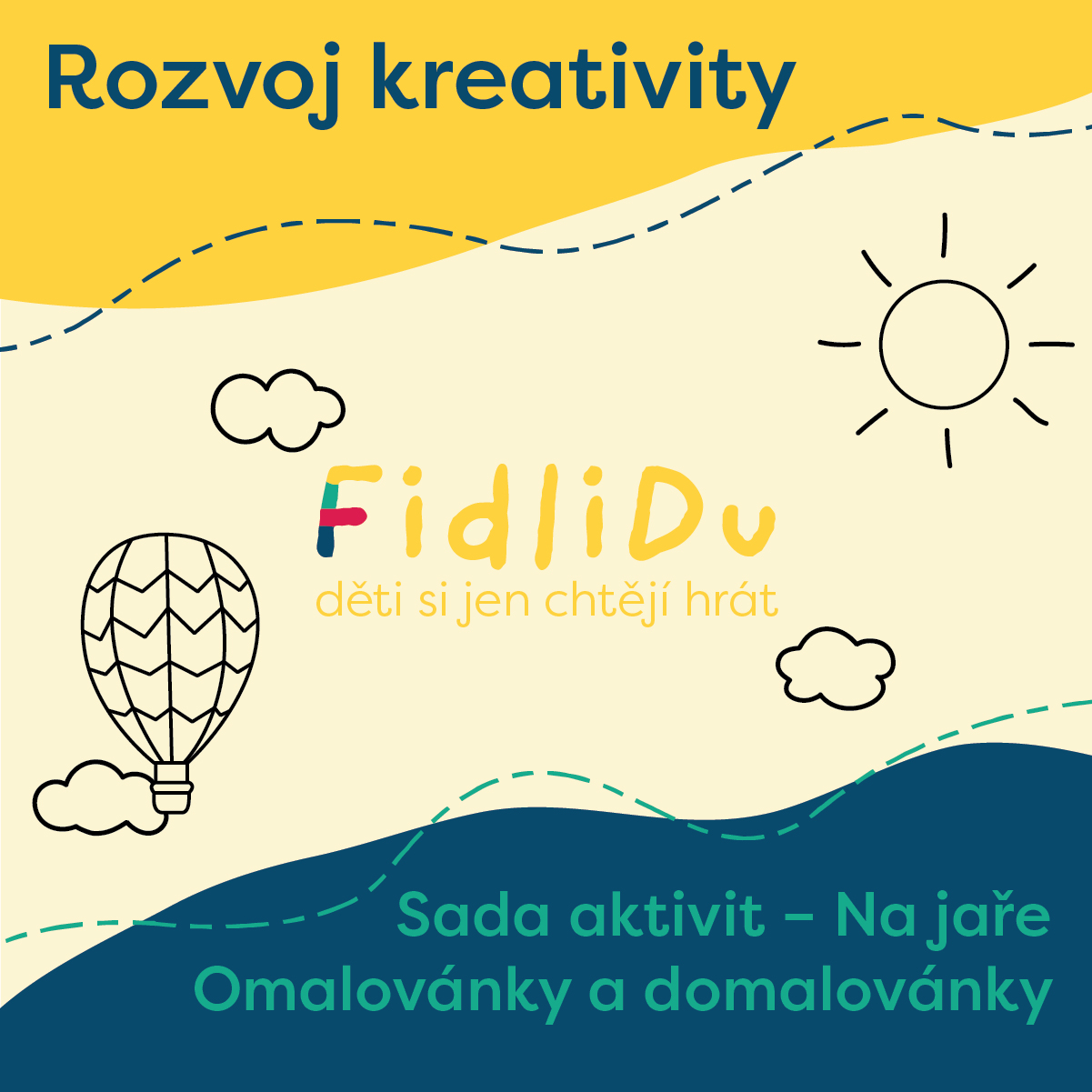 (D)omalovánky – Na jaře